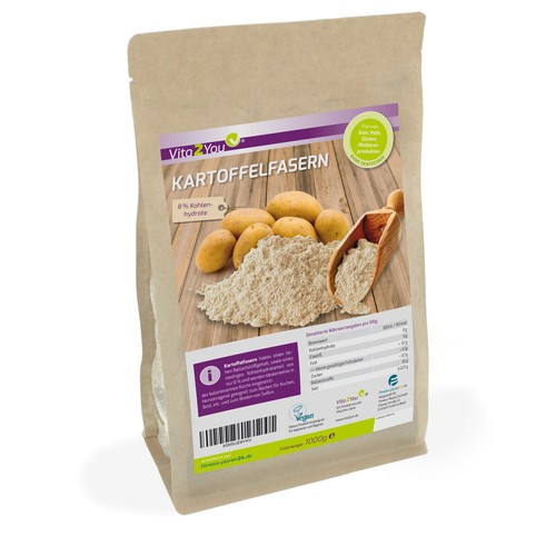 Vita2you fibre patate 1000g - vita2you, di