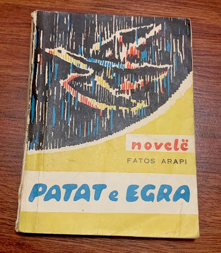 Old albanian book novele - old,