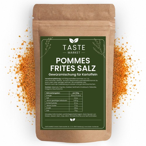 Sale per patatine fritte - ,